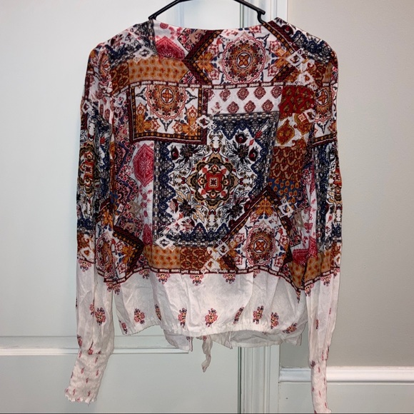 NWT Alter’d State long sleeve boho blouse - Picture 3 of 6